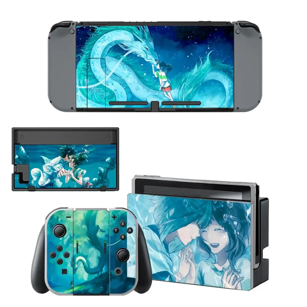 

Anime Spirited Away Nintendo Switch Skin Sticker NintendoSwitch stickers skins for Nintend Switch Console and Joy-Con Controller