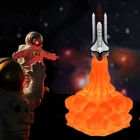 DIY реактивный Запуск печати огня дышащий Дракон ночные светильники 3D печать животных детские подарки для космоса любимый дома Настольная лампа Декор