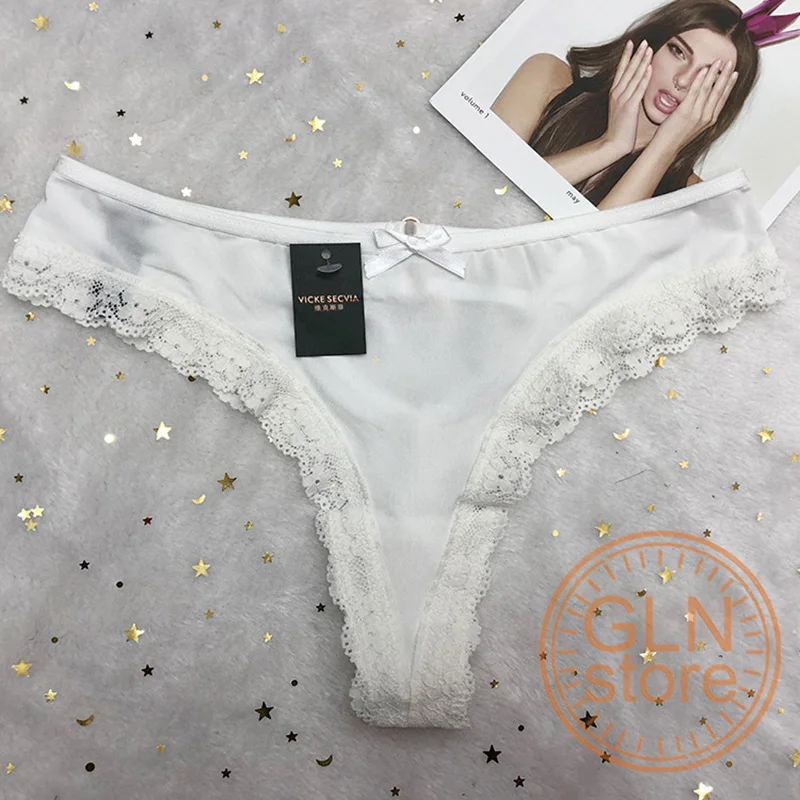 Купи 2020 New Style Thongs Women 's Panties Sexy Lace Underwear Breath Girl 's Comfortable Wholesale Lingerie 126 за 283 рублей в магазине AliExpress