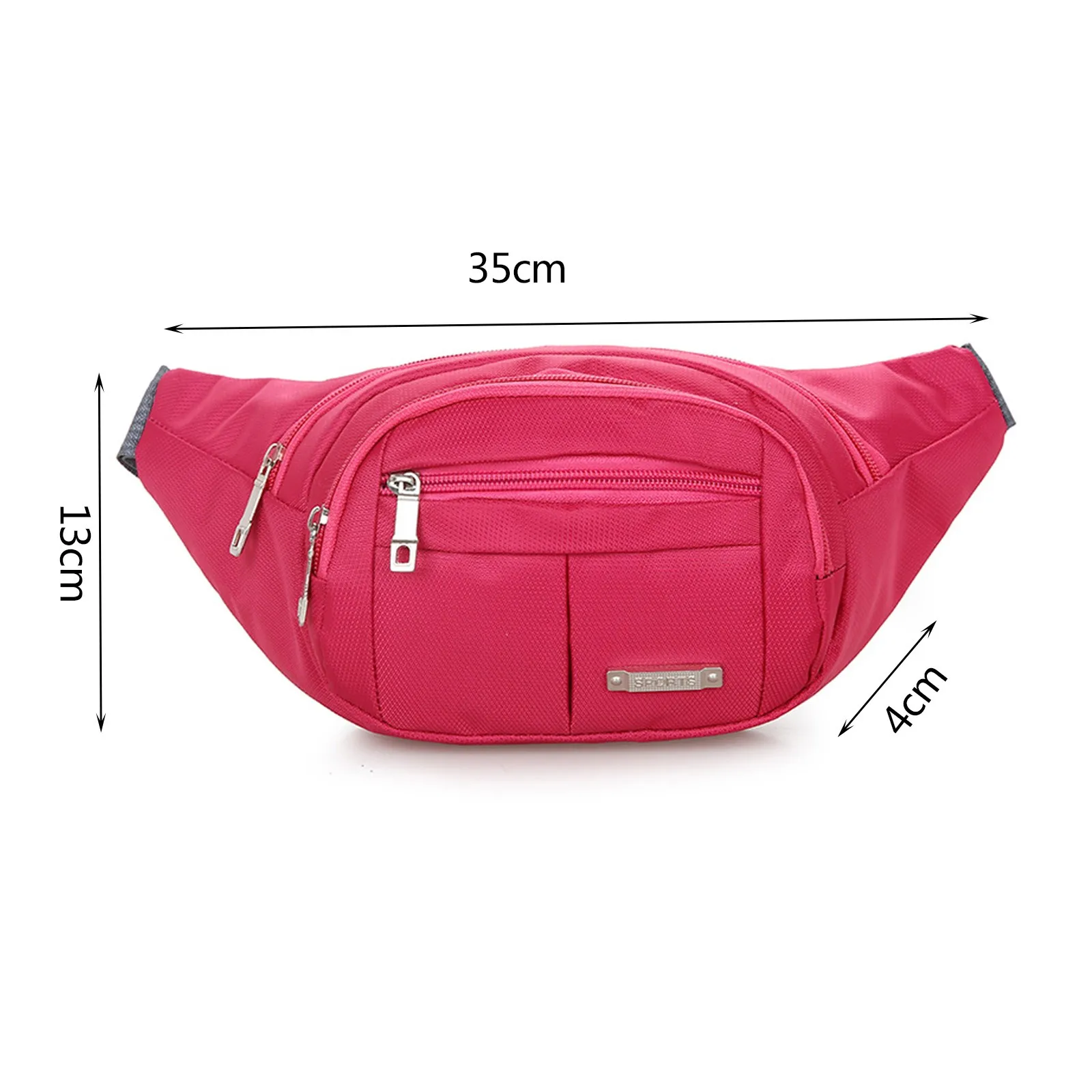 

Waist Bag Men's And Women's Outdoor Fashion Sports Fanny Pack Outdoor Multifunctional Waist Bag Men And Women Large-capacity Bag