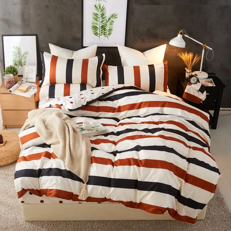 Adult Kids Boy Girl Soft Cotton Bedding Set New Fashion Bed Linen Single Twin Queen King Size 150x200 180x220 200x230 220x240 cm | Дом и сад