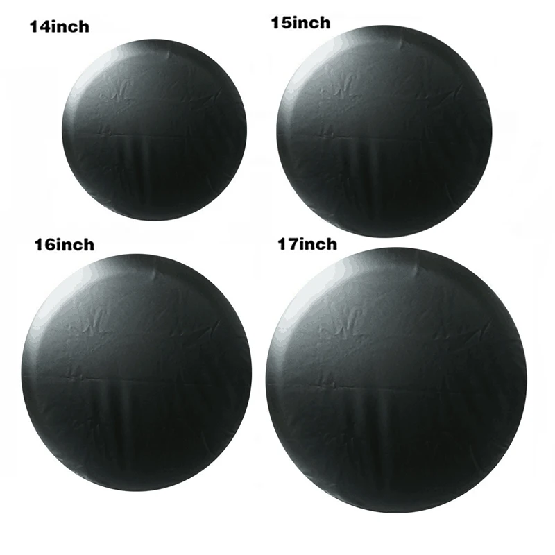 1Pcs Pure Black PVC PU Spare Tire Tyre Wheel Valve Cover Fit For Suzuki 14" 15" 16" 17" inch Car SUV Wheels | Автомобили и