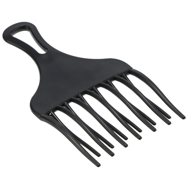 Афро расческа для волос вставной вилка пластиковая с низким передаточным числом