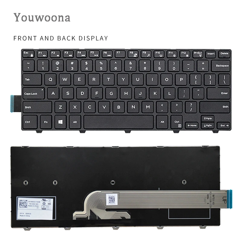 

Новая Оригинальная клавиатура для ноутбука Dell 14 5447 14C 14M 3000 3441 3442 14MR P49G 3451