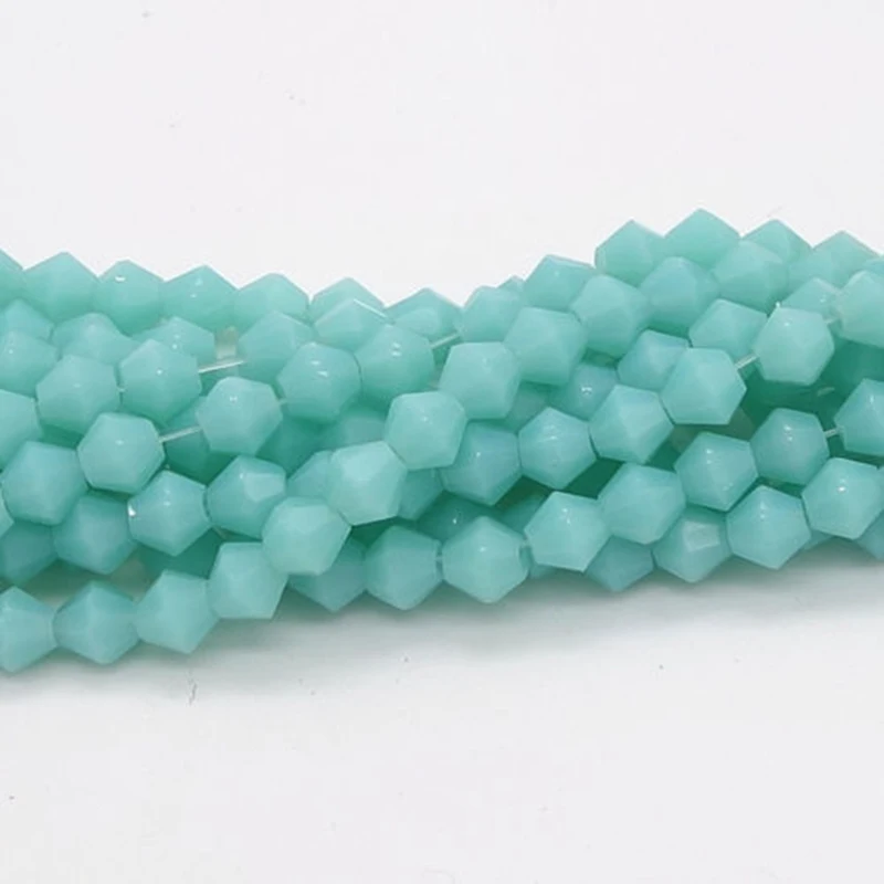 100 шт. 4 мм хрустальные чешские бусины Bicone форма Рондель Распорки ювелирные