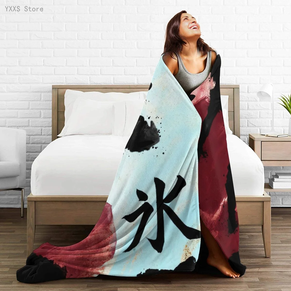 

My Hero Academia 3D Cartoon Sherpa Blanket Warm Super Soft Flannel Office Nap Bedspread Sofa Bedding Plush Quilt Plaids 1791017