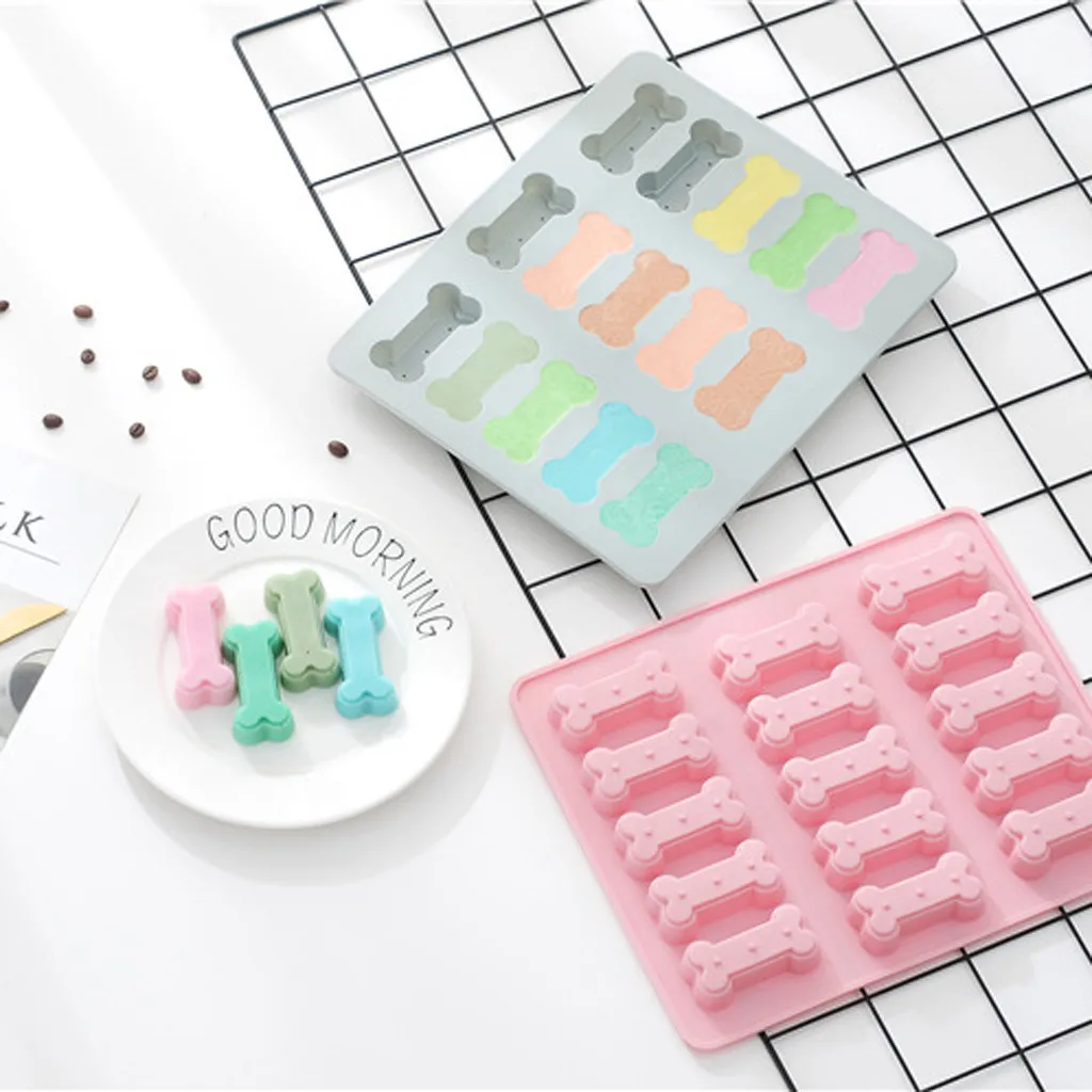 Силиконовая форма для собак резак печенья шоколада 3D формочка щенок инструмент