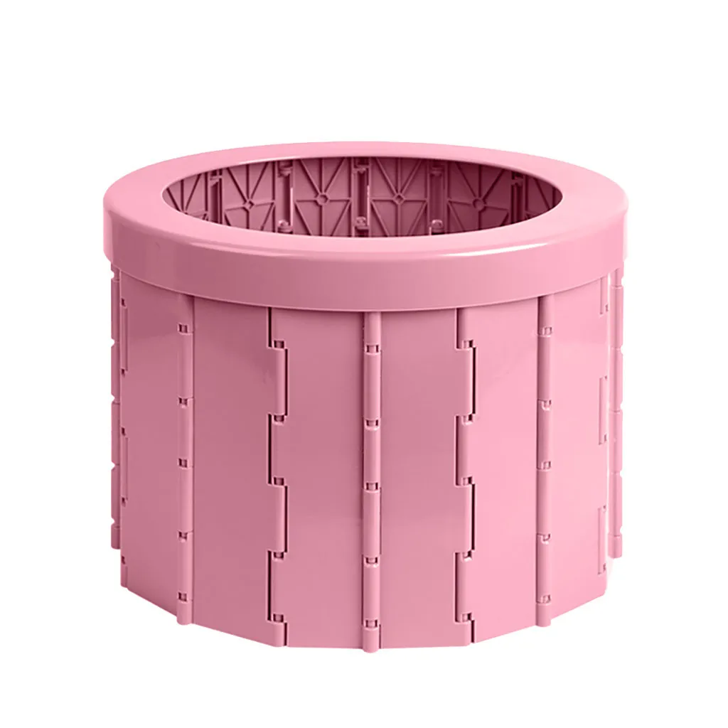 Портативный складной туалет для путешествий на открытом воздухе мобильное