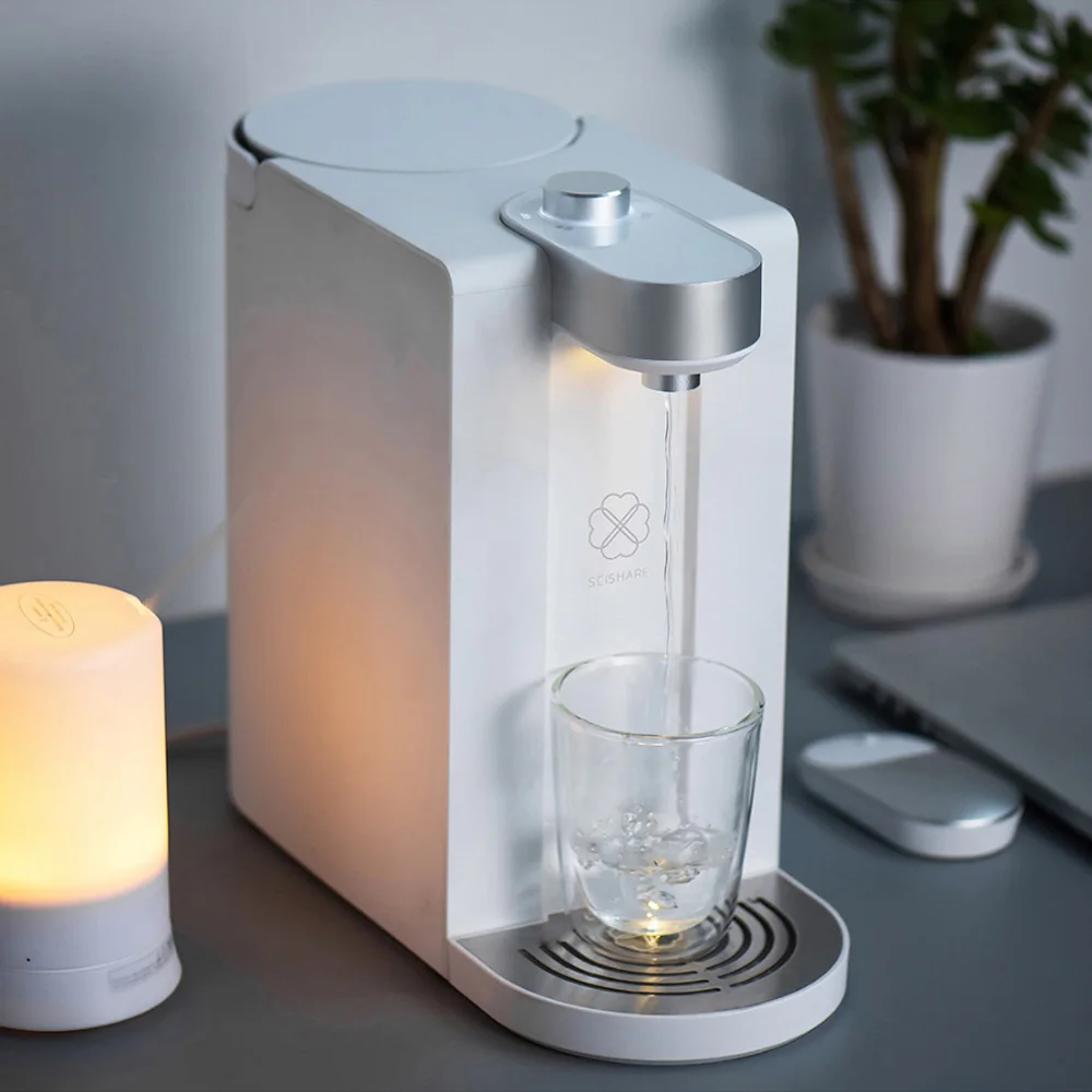 Xiaomi SCISHARE Smart Instant Hot Water Dispenser 3 Seconds Heating Water Temperature Adjustable Drinking Fountain 1.8L S2101
