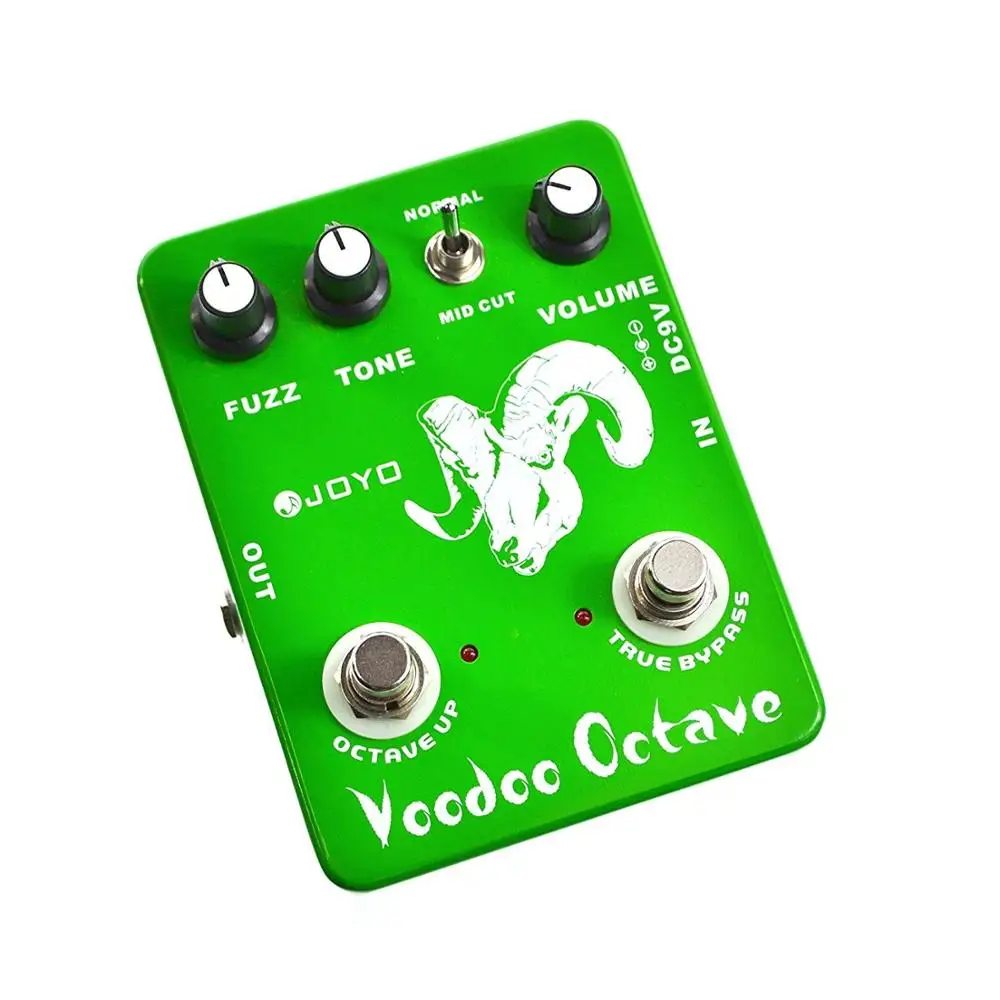 JOYO JF-12 Voodoo Octave Fuzz педаль для гитары электрические басовые динамические