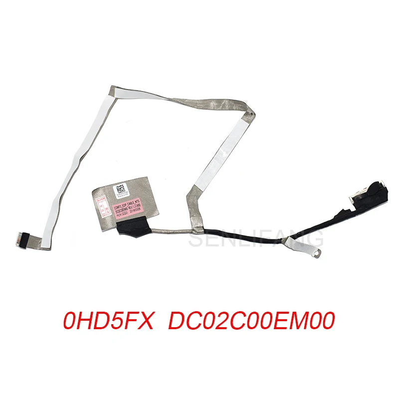 

Для DELL Latitude 5480 E5480 LCD LED LVDS 0HD5FX HD5FX CN- 0HD5FX CDM70 EDP кабель NTS 2D DC02C00EM00