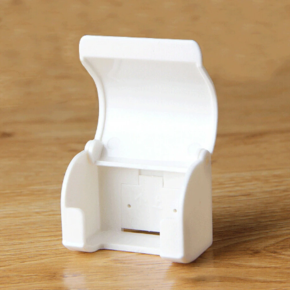 

Razor Hanger Stable Bathroom Storage Removable Wall Mount Plastic Rack Shaver Holder Space Saving Dustproof Self Adhesive Home