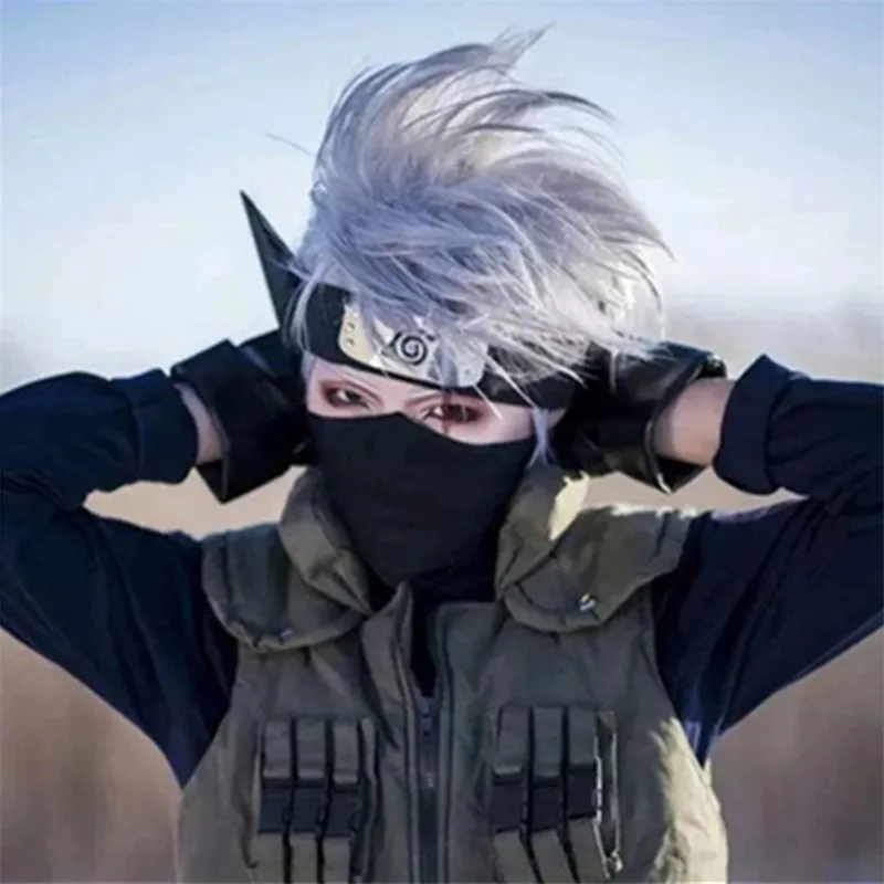 

Anime ninja Headband Series Face Mask Gloves Weapon Pack Cosplay Prop