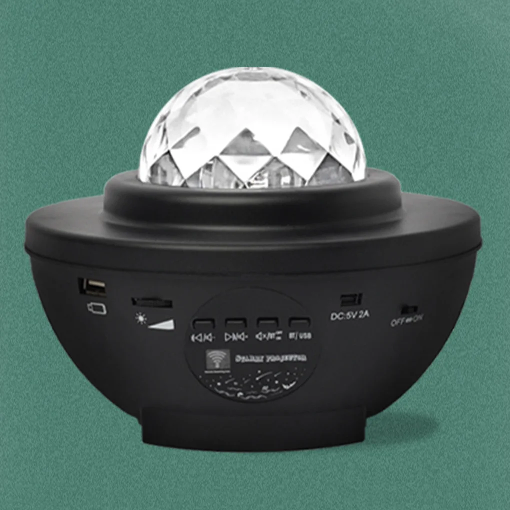 

Colorful LED Star Light Projector Rotating Ocean Wave Night Lights Bluetooth Music USB Nebula Lamp Starry Sky Galaxy Light Decor