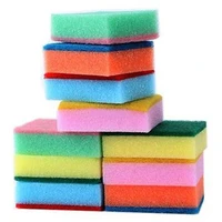 10pcsset detergent free cleaning sponges kitchen bathroom tools magic sponges random color cleaning magic sponge