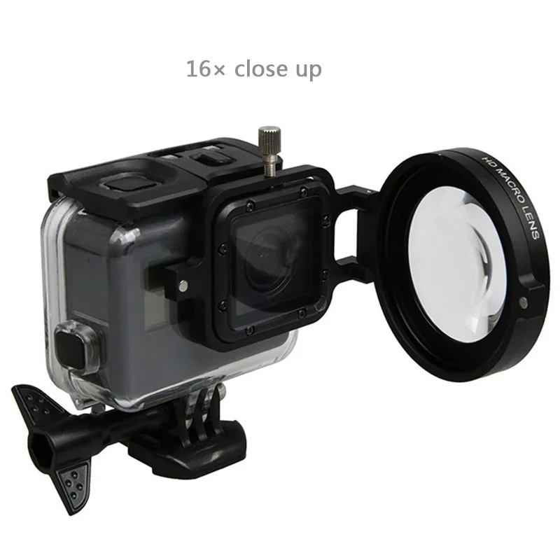 Фильтр для объектива дайвинга подводный фильтр красный 16X макрообъектив 16 раз