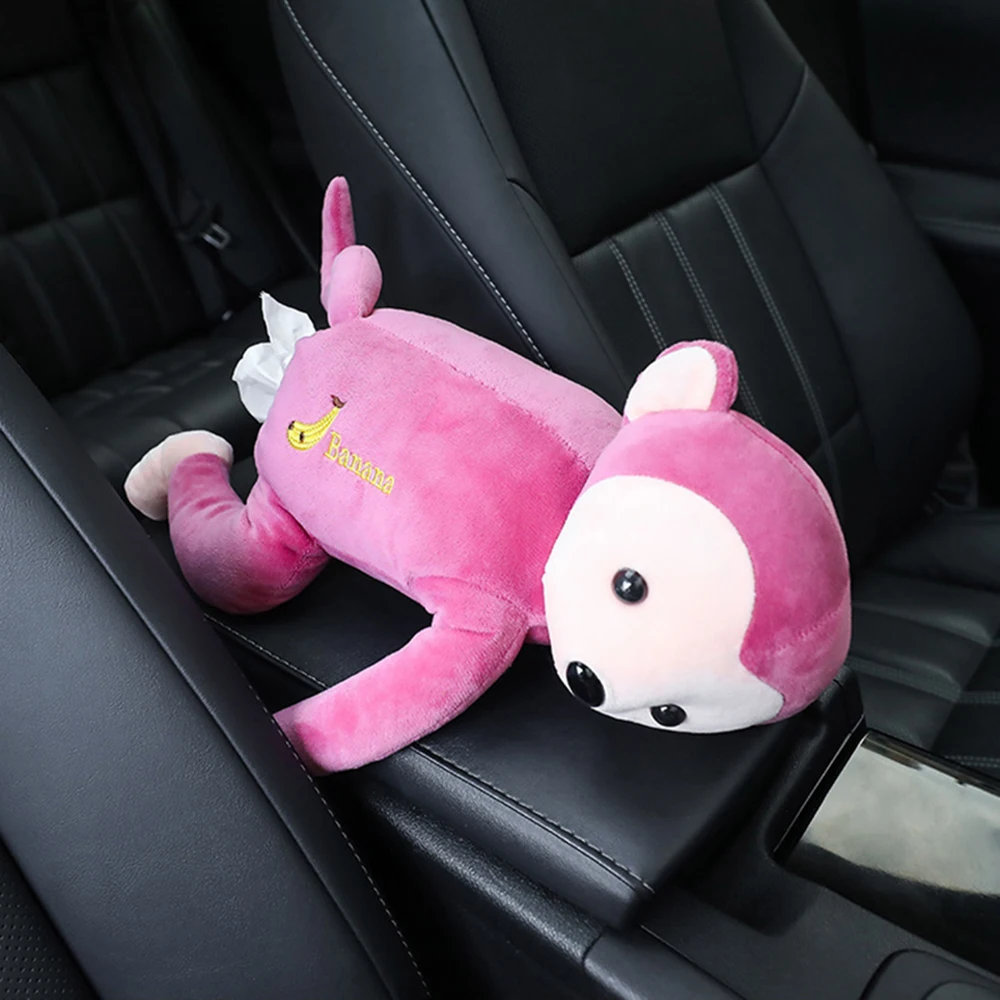 Креативная коробка для бумажных салфеток с изображением обезьяны из мультфильма