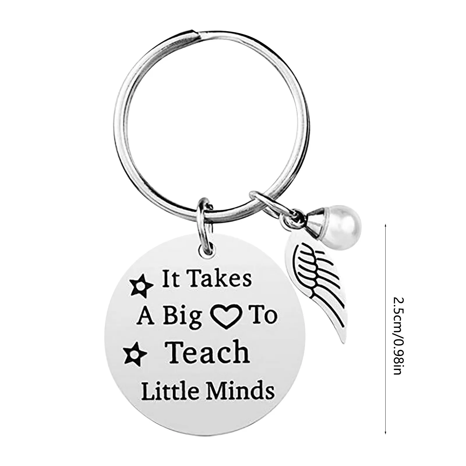 

2021 New Fashion Teacher's Day Keychain Teacher Appreciation Keychain Gifts For Teachers Jewelry Gift Female 2021 #50