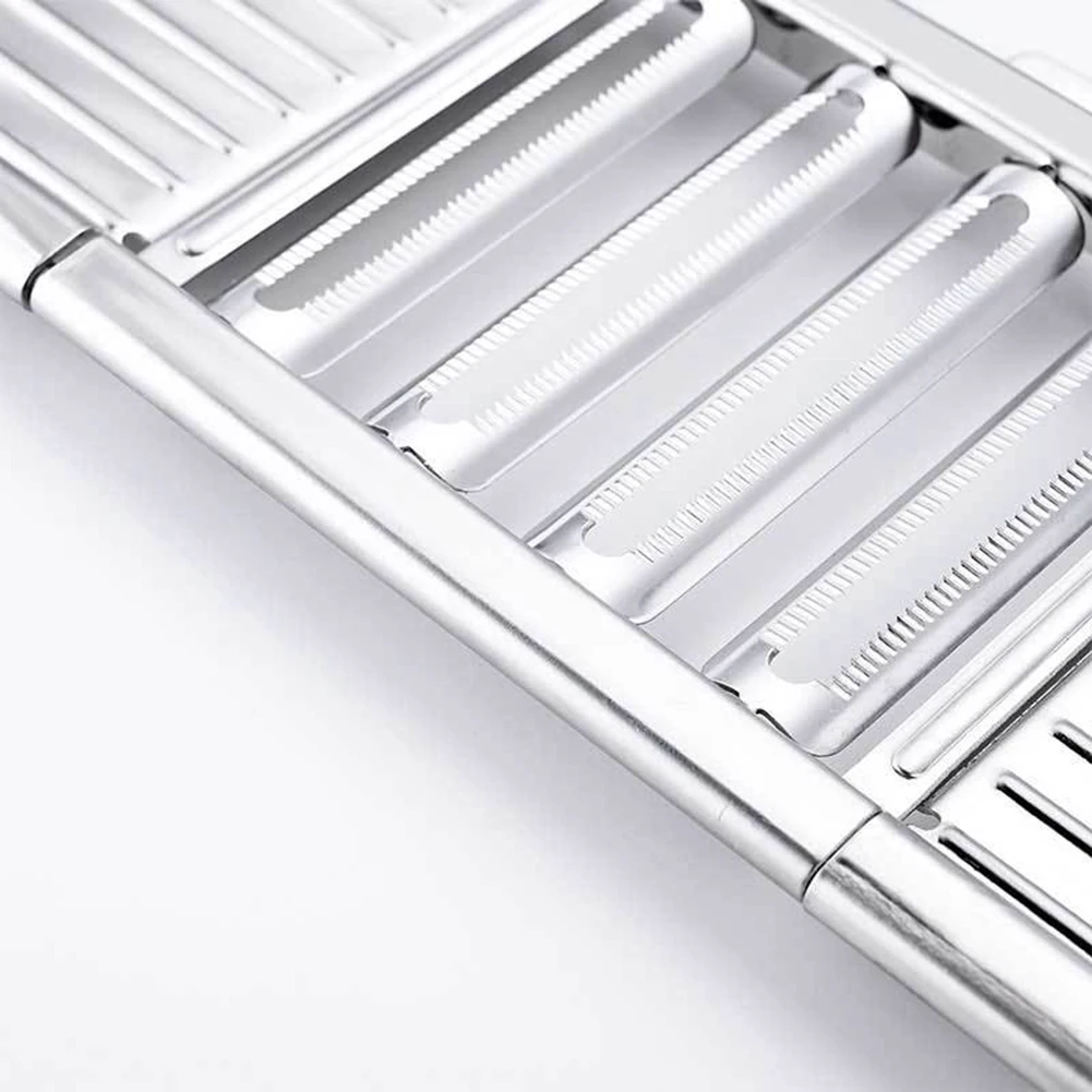 

Kitchen Mandoline Slicer Stainless Steel Multi Blade Adjutsable Peeler For Fruits And Vegetables
