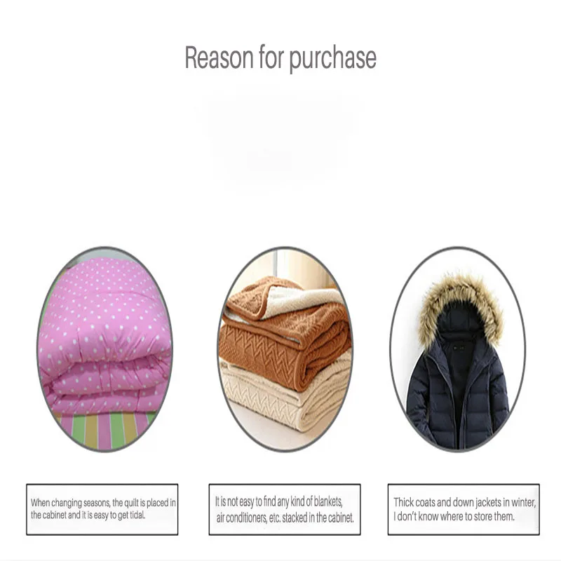 High Quality Clothes Quilt Storage Bag Large Folding Closet Organizer for Pillow Blanket | Дом и сад