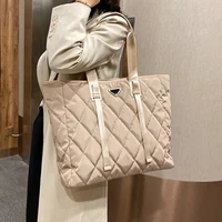casual nylon tote bags womens shoulder bag brand design large capacity handbags big shopping bag high quality travel purse 2021