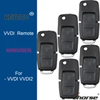 Универсальный пульт дистанционного управления KEYECU XHORSE, английская версия XKB508EN, для Volkswagen B5, 2 Btn, VVDI Key Tool, VVDI2, 5 шт.