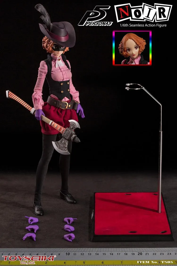 

In Stock 1/6 Scale TS08 Collectible PERSONA 5 NOIR Seamless Female Full Set Action Figure Model for Fans Gifts