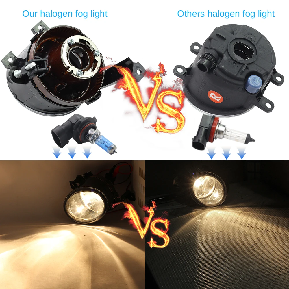 Автомобильный абажур переднего противотуманного фары + галогенная лампа 9006 HB4 100