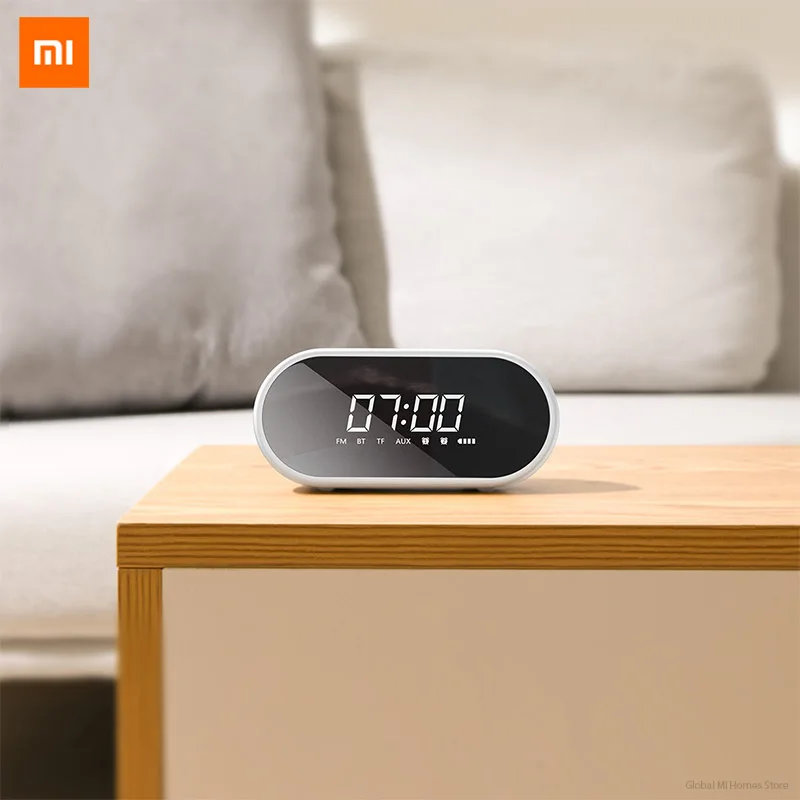 Xiaomi Youpin BASEUS беспроводной Bluetooth динамик бытовой сабвуфер мини звук Будильник