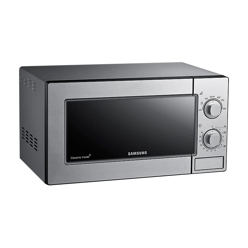 Microwave Oven Samsung (ME81MRTS) Silver | Solo Capacity - 23 liters Home Household Kitchen Cooking Appliance Бытовая техника