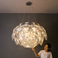 new nordic creative lighting simple living lamp dining room bedroom led pendant light designer export light luxury chandelier