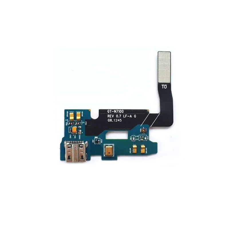 Original USB Charger Dock Port Connector Board For Samsung Galaxy Note2 Note 2 N7100 Charging Flex Cable | Мобильные телефоны и