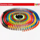 120 шт.набор, деревянные игрушки-домино для детей