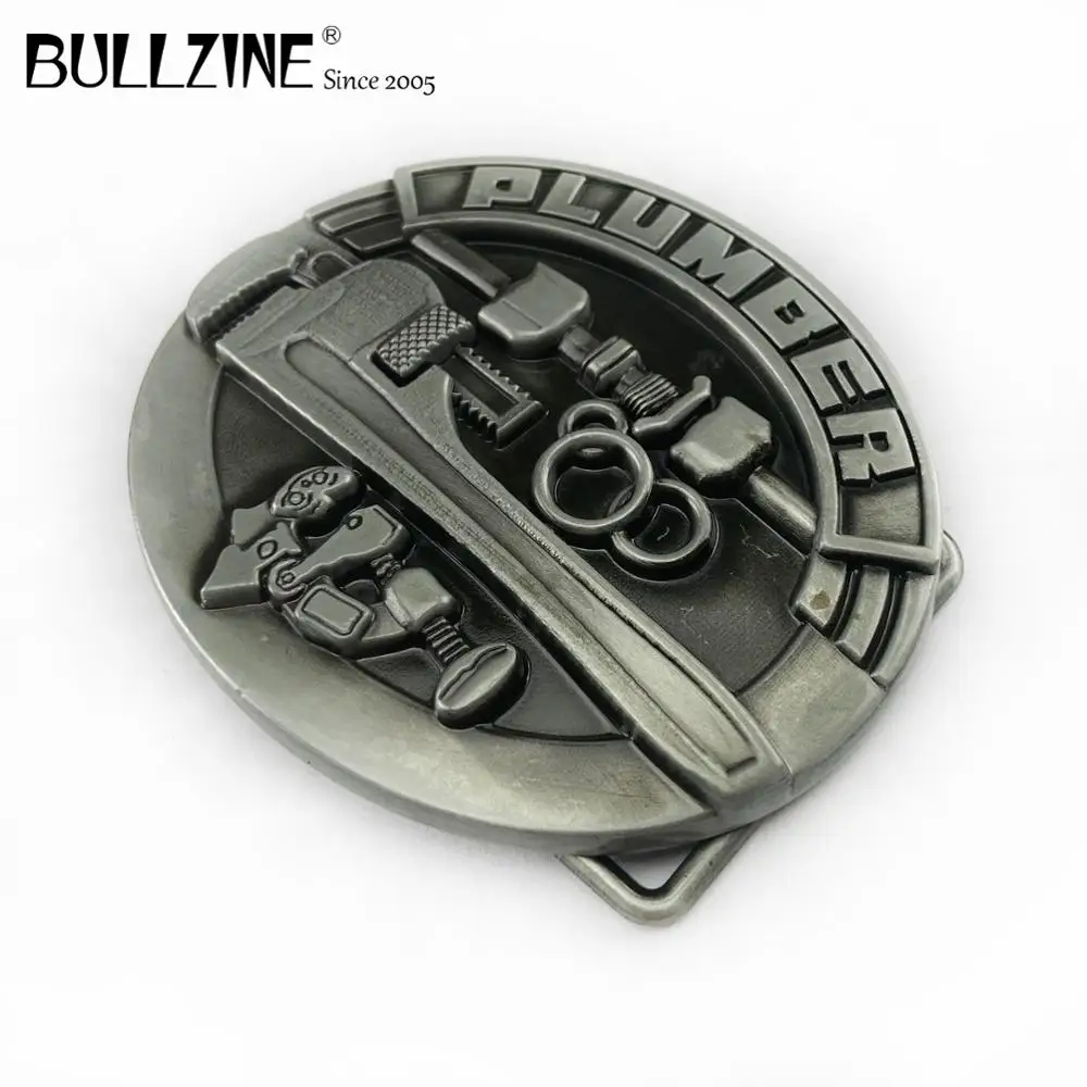 В Bullzine сантехника пряжки ремня с оловянной отделкой FP 02390 подходит для детей на