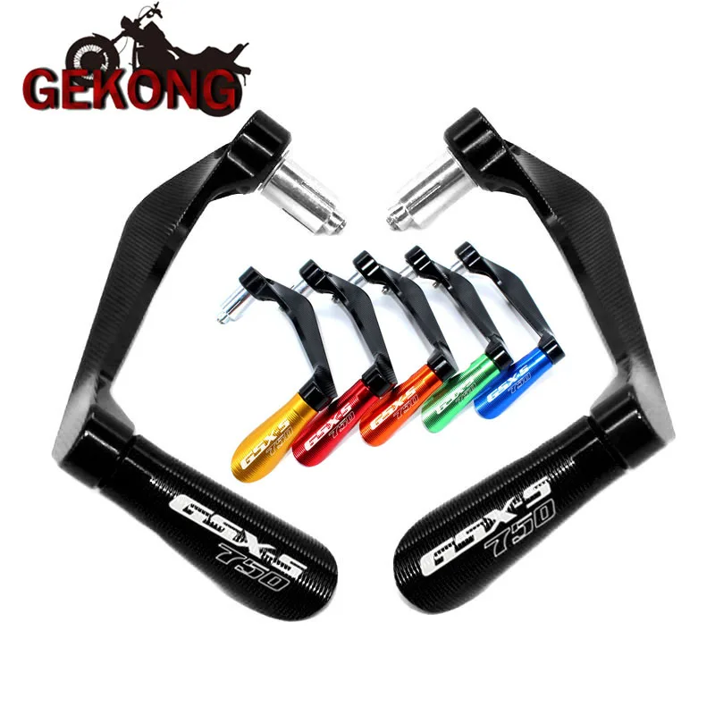 

For GSX-S750 1000 GSX S750 1000 GSXS750 Motorcycle CNC Handlebar Handle grips Bar Ends + Brake Clutch Levers Guard Protector