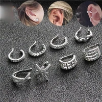 new fashion personality exquisite luxury zircon earbone ear clip no ear hole earrings girls party jewelry valentines day gift