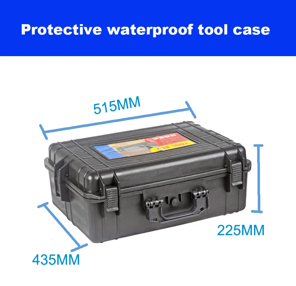 Герметичный водонепроницаемый чехол для инструмента ящик инструментов чемодан