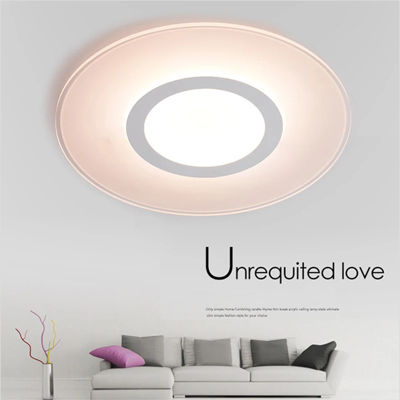 

Светодиодный потолочный светильник AC85-265V, современный светодиодный потолочный светильник для поверхностного монтажа, 8 Вт, 12 Вт, 24 Вт, свето...