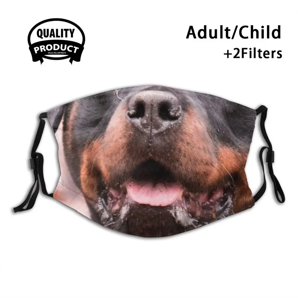 

Ротвейлер маска для лица идеальный подарок для влюбленных ротвейлера многоразовая маска для рта моющийся фильтр против пыли маски для лица...