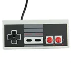 USB игровой контроллер Plug-Play, Пластиковый черный + серый для ПК NES, Windows, Новинка