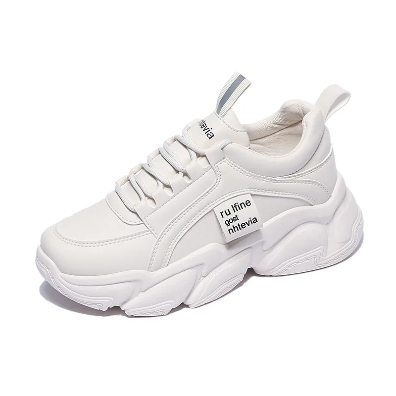 

Fashion Women Lightweight Sneakers Air Cushion Ladies Trainers Basket Tenis Casual White Platform Sneakers Breathable Comfort