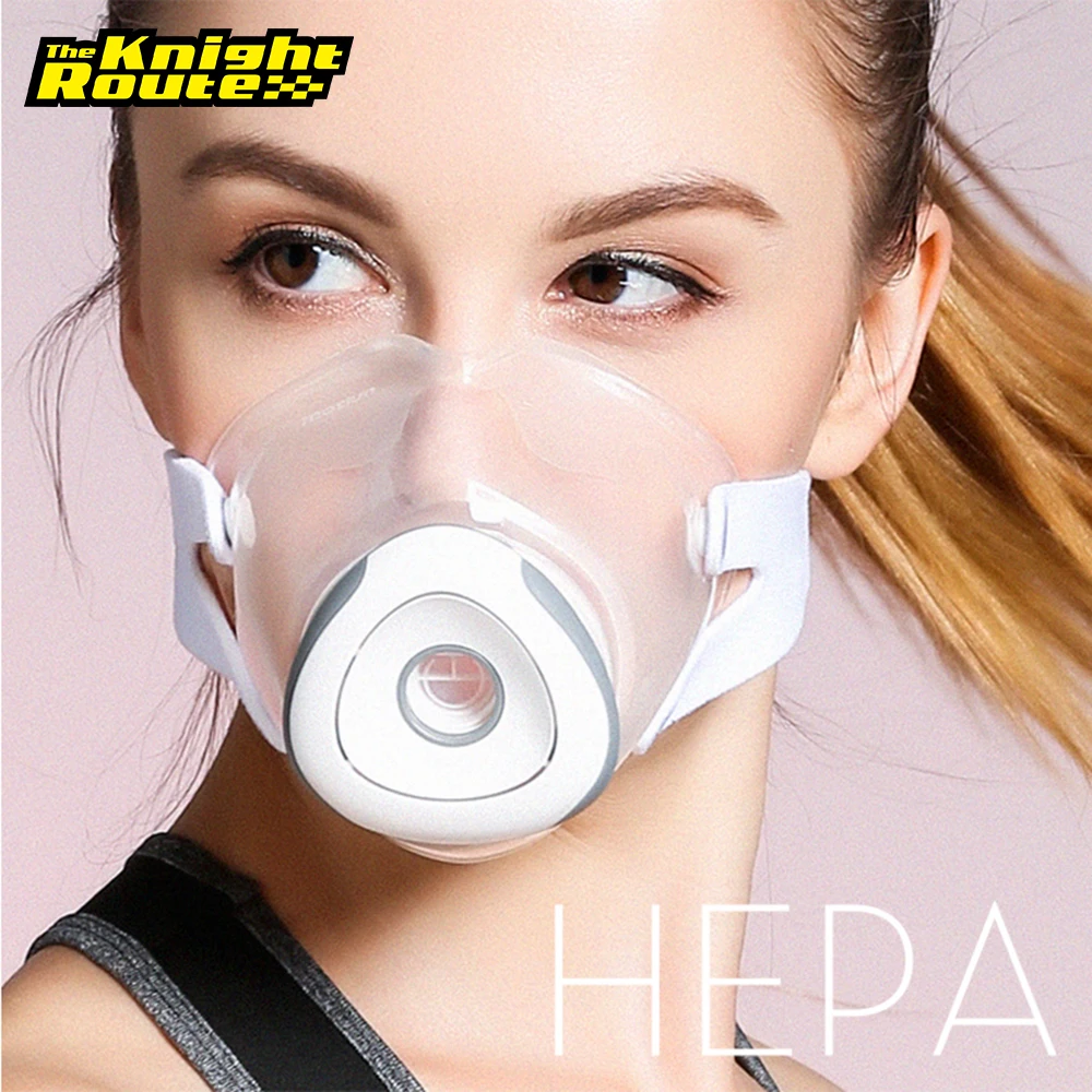 Маска респиратор многоразовая моющаяся силиконовая для мужчин и