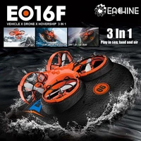 eachine e016f 3 in 1 epp flying air boat land driving mode detachable one key return rc quadcopter rtf automatic alarm