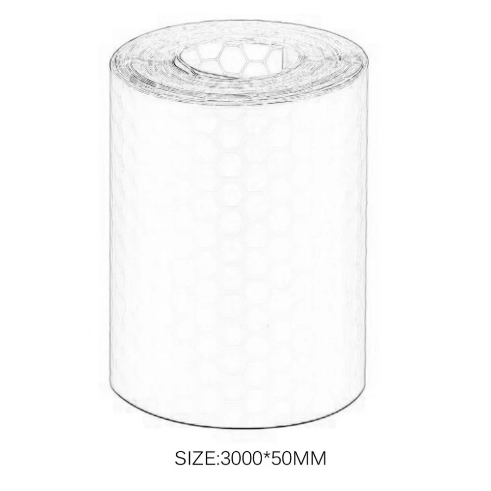 

1 PC 5cm*3m Safety Mark Reflective Tape Stickers Car-styling Self Adhesive Warning Tape Automobiles Motorcycle Reflective Film