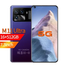M11 Ultra teléfono móvil desbloqueado, dispositivo móvil con Android, 7,3 pulgadas, 16GB + 512GB, 24 + 48MP, versión Global, 5G (4)