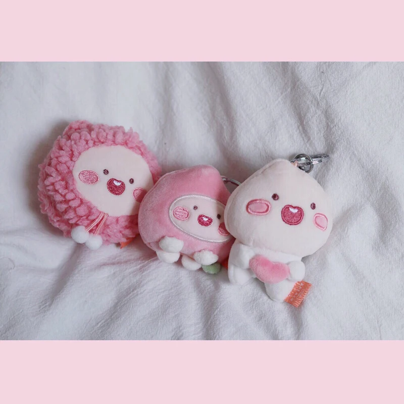 Happy monkey Kawaii Плюшевые брелоки Мультяшные милые игрушки Мягкая кукла игрушка-брелок для ключей сумка автомобиль подарок на день рождения для детей девочек женщин