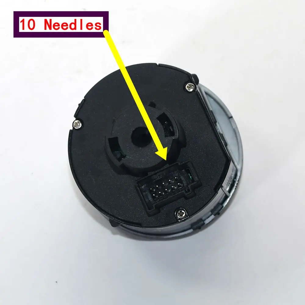 Оригинальный хромированный переключатель OEM + Датчик автомобильных фар для Passat B6