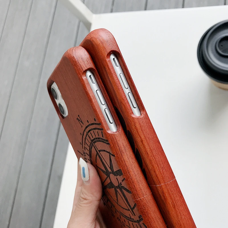 Чехол для телефона LYBALL из натурального дерева Apple iPhone 11 Pro Max 100% натуральный