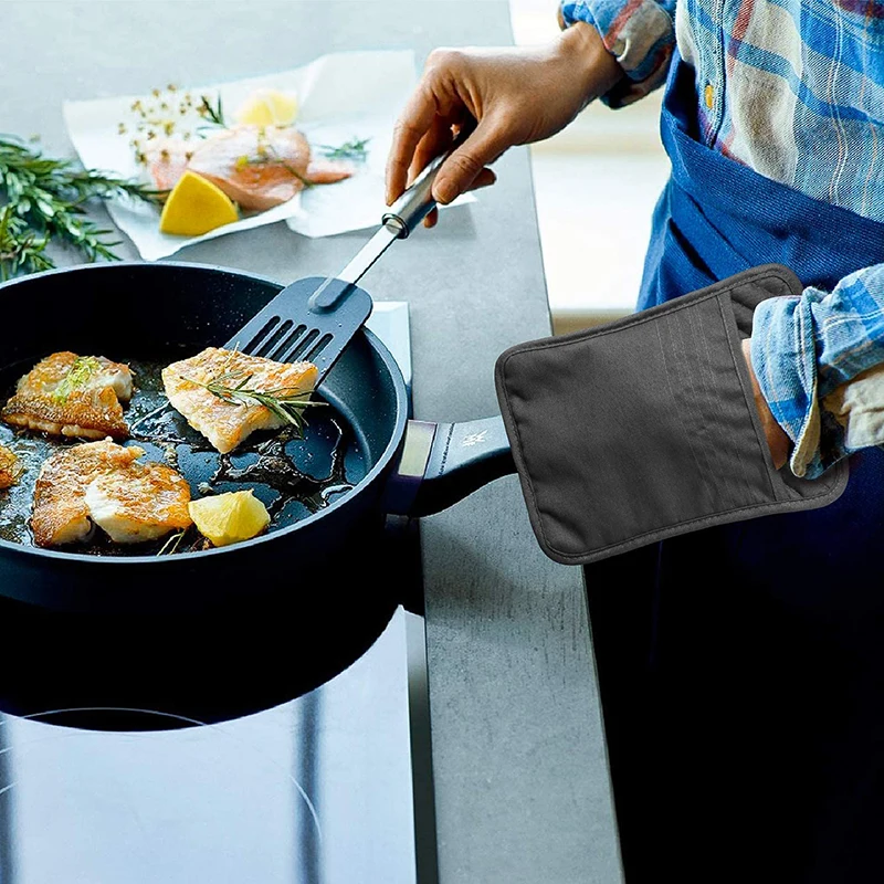 

5Pcs Pot Holder Pocket Insulation Cloth Gloves Multi-function Mat For Baking Microwave Cooking Kitchen Tools Household Supplies