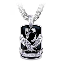 american freedom eagle geometric pendant necklace mens necklace new fashion metal animal accessories party jewelry